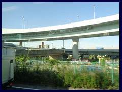  Shinagawa from the bus to Narita